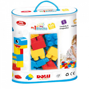 Primele cuburi de construit - 100 piese - Img 3