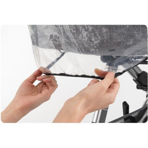 Protectie de ploaie universala pentru carucioare RainCover Classic REER 70537 - Img 4