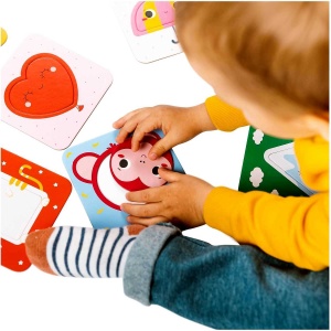 Puzzle Formele jucause, 8 piese, 11x11 cm Mimorello EK6665 - Img 2