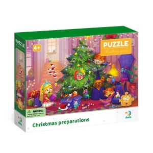 Puzzle - Pregatiri de Craciun (60 piese)