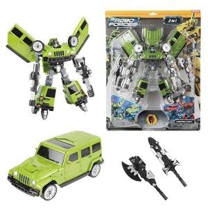 Robot Transformabil in Masina SUV Roboforces 20 cm Toi-Toys TT30087Z - Img 1