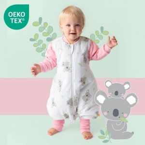 Sac de dormit cu picioruse si maneca lunga detasabila Koala 100 cm + manseta 1.0 Tog - Img 3