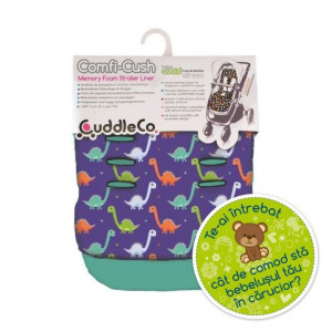 Saltea carucior Comfi-Cush Dinosaur Fun, 842650 - Img 2