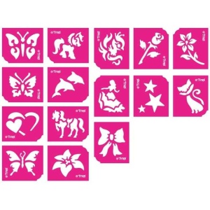 Set 15 sabloane pentru tatuaje temporare Tytoo KKCST4530033 - Img 2