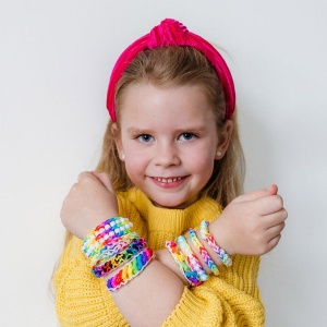Set creativ cu elastice - Loom i Do - Img 7
