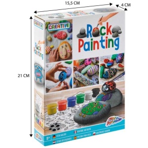Set pictura pe pietre, 17 piese Grafix GR200026 - Img 8