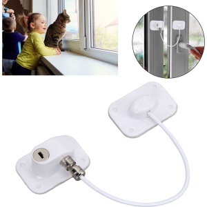 Sistem siguranta pentru geam cu cheie 20 cm Bambinice BN056 - Img 6