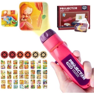 Teatru de povesti cu proiector, 6 povesti in Limba Romana Koala Diary KD80601RO - Img 2
