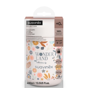 Termos alimentar Wonder, 400 ml, liberty, Suavinex - Img 3