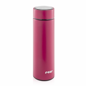 Termos din otel inoxidabil vidat ColourDesign, 450 ml, rosu, Reer 90014 - Img 7
