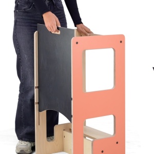 Turn de invatare multifunctional Kule Flip, Roz, MamaToyz - Img 3