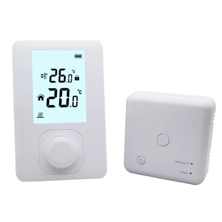 Termostat ambiental neprogramabil KOPH 303RF, fara fir, pentru centrale termice