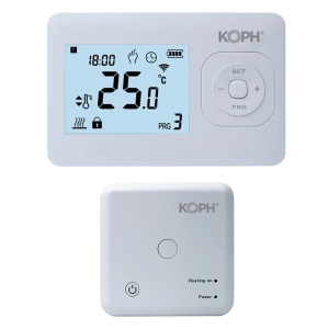 Termostat inteligent KOPH i302 pentru centrale termice, WiFi, Control prin internet, Tuya Smart/Smart Life - Img 2