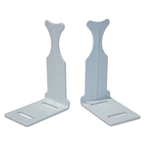 Set suporti pentru radiator din aluminiu 75/110 mm, pentru perete din rigips