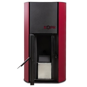 Pachet Smart Control - Termosemineu pe peleti KOPH PM 12 kW, 80 mp, buncar peleti 12 kg, diametru cos fum ⌀80 mm, pompa recirculare si vas expansiune incorporate + Termostat inteligent KOPH I302 WiFi + Aspirator cenusa 1000W + Stabilizator tensiune - Img 3