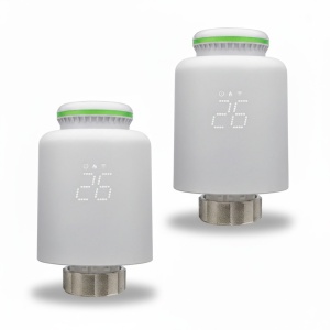 Set 2 bucati Cap termostatic KOPH pentru radiatoare, M30 x 1.5, adaptabil, Smart Wi-Fi - Img 1