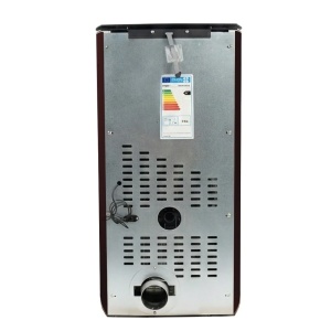 Soba pe peleti KOPH PD 10 kW, cu aer cald, buncar peleti 12 kg, 60 mp, Negru - Img 4