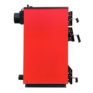 Pachet Centrala/Cazan pe lemn KOPH ECO 40 kW, cu ardere standard, 250 mp, volum manta apa 91 litri, diametru cos fum ⌀179 mm, randament 86%, Calorifere, Boiler termoelectric, Pompe recirculare, Vas expansiune - Img 4