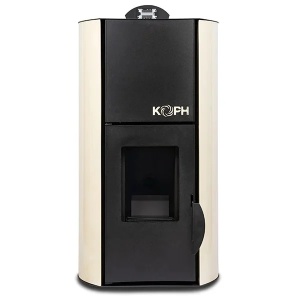 Pachet termosemineu cu peleti KOPH PM 18 kW, 120 mp, buncar 15 kg, diametru cos fum ⌀80 mm, pompa recirculare si vas expansiune incorporate, Crem, Grup siguranta, Filtru Y si Boiler termoelectric Ariston 100 litri - Img 6