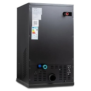 KOPH Pachet economic - Centrala peleti KOPH PM 35 KW, 230 mp, buncar peleti 80 kg, diametru cos fum ⌀100 mm, pompa recirculare si vas expansiune incorporate, Termostat KOPH 303RF + Aspirator cenusa 1000W + Cos fum inox de interior ⌀100 mm - Img 4