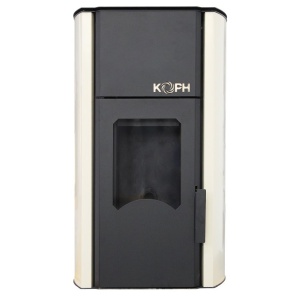 Pachet termosemineu cu peleti KOPH PM 30 kW, 200 mp, buncar peleti 30 kg, diametru cos fum ⌀80 mm, pompa recirculare si vas expansiune incorporate, Calorifere, Boiler Termoelectric Tesy 100 litri, Termostat inteligent KOPH CT99 - Img 3