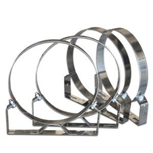 Kit exterior cos fum dublu perete izolat cu vata minerala bazaltica 40 mm, Ø120 mm - Img 4