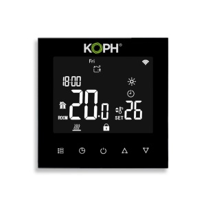 Termostat inteligent KOPH i210 incastrabil pentru incalzirea in pardoseala, WiFi, Control prin internet, Tuya Smart/Smart Life, 86 x 86 x 26 mm - Img 1
