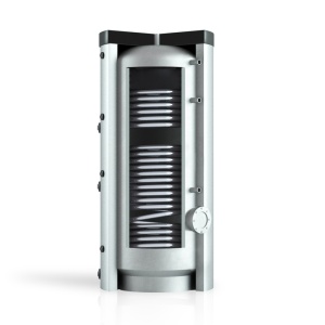 Boiler stativ din inox cu 2 serpentine, 300 litri, KOPH