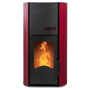 Pachet Smart Control - Termosemineu cu peleti KOPH PM 18 kW, 120 mp, buncar 15 kg, diametru cos fum ⌀80 mm, pompa recirculare si vas expansiune incorporate, Bordo + Termostat inteligent KOPH I302 WiFi + Aspirator cenusa 1000W + Stabilizator tensiune - Img 2