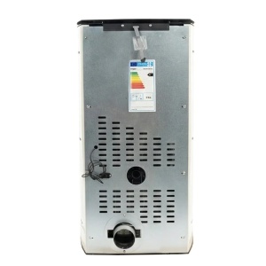 Soba pe peleti KOPH PD 10 kW, cu aer cald, buncar peleti 12 kg, 60 mp, Crem - Img 5