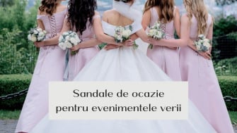 Sandale de ocazie pentru evenimentele verii