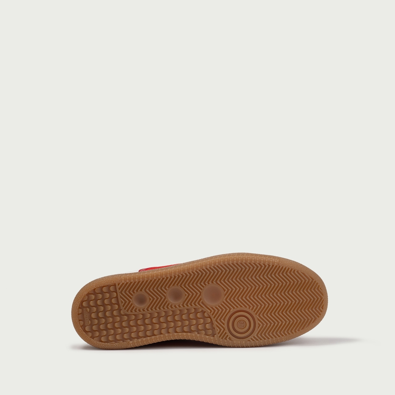 Pantofi sport albi cu detalii roșii Alma 001 din piele naturală - Img 7
