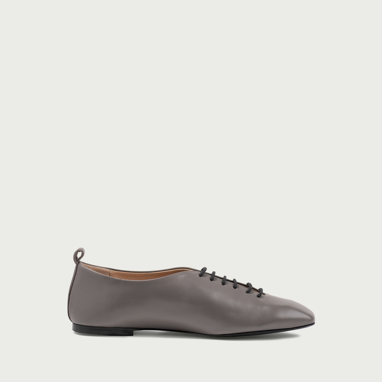 Pantofi casual damă gri închis Raisa din piele naturală - Img 6