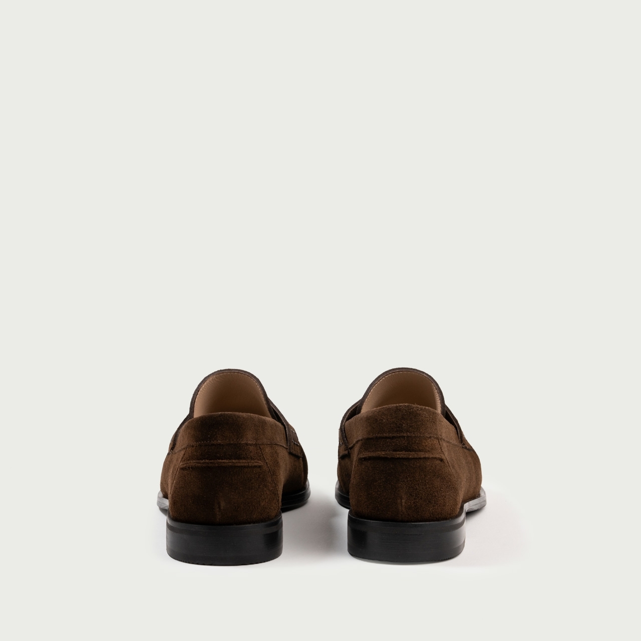 Mocasini maro ciocolatiu Uma din piele întoarsă naturală - Img 6