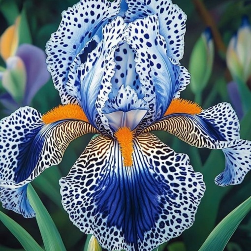 Bulbi Iris Germanica - Blue Sprinkle – Pachet 1 Bulb