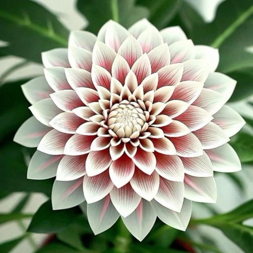 Bulbi Dalia Gigant - Lotus Whisper - 1 Bucată (Rădăcină)