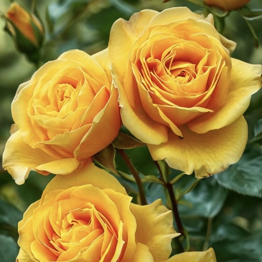 Trandafiri teahibrizi - Golden Delight - Ghiveci 2L - Aqua Flowers