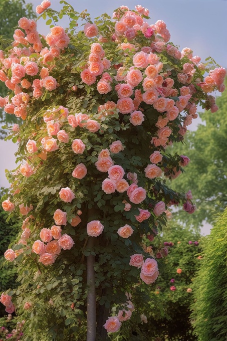 Trandafiri Pomisor - Augusta Louise - Ghiveci 5L - Anul 2 - înălțime 140-160 cm la livrare - Aqua Flowers