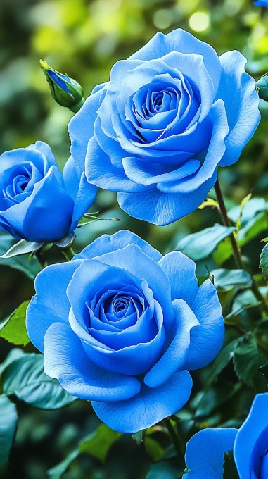 Trandafiri Teahibrid Mondy Blue - ghiveci anul 3 Tufă - Aqua Flowers