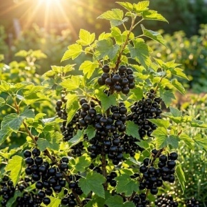 Coacăz negru – Tufa - Rădăcină ambalată - Anul 2- Inaltime la livrare 30 - 40 cm