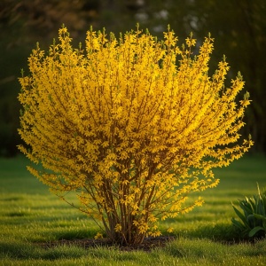 Forsythia Galbenă – Rădăcină Ambalată