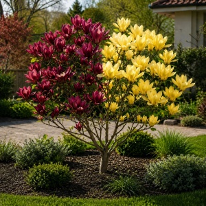 Magnolia Yellow Genie - Ghiveci 3L - H 60-70 cm