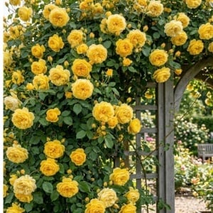 Trandafiri cățărători Parfumati- Golden Climber - Anul 3 - Radacina Ambalata