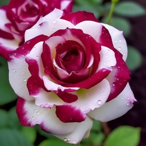 Trandafiri 'Rosa Garden' Hibrizi Crimson Frost - Anul 3 - Ghiveci 2L