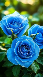 Trandafiri Teahibrid Mondy Blue - ghiveci anul 3 Tufă - Aqua Flowers - Img 3