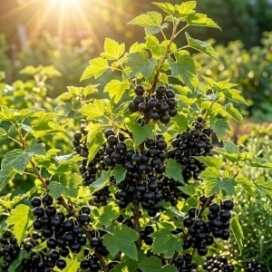 Coacăz Negru Tiania - Tufă -Radacina Ambalata