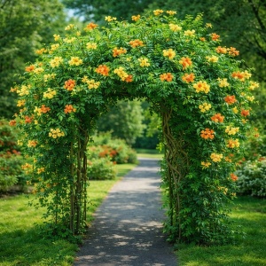 Campsis Indian Double Joy – Pipa - Luleaua Turcului – Ghiveci 2L