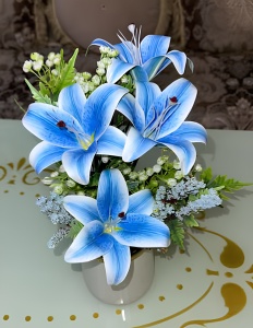 Crin Imperial Blue Parfumat – Pachet 1 Bulb - Aqua Flowers - Img 3