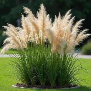 Iarbă de Pampas - Cortaderia Selloana - ghiveci 2L