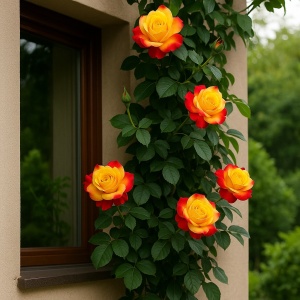 Trandafiri Cățărători Duet Parfumați - Rădăcină Ambalată